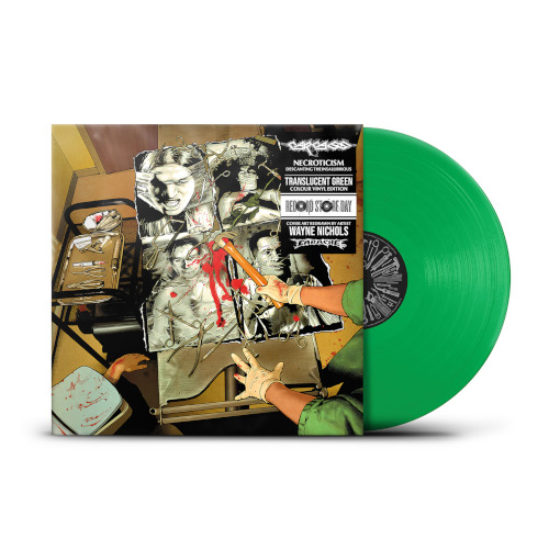 CARCASS Necroticism - Descanting The Insalubrious LP GREEN [VINYL 12