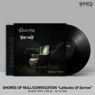 SHORES OF NULL / CONVOCATION Latitudes Of Sorrow LP BLACK , PRE-ORDER [VINYL 12"]