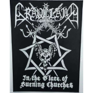 GRAVELAND In the glare of burning churches BACK PATCH