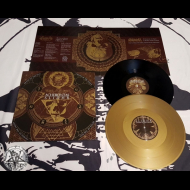 ACHERONTAS / SLIDHR Death Of The Ego / Chains of the Fallen BLACK LP [VINYL 12'']