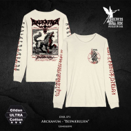 ARCKANUM Beswaerilsin LONGSLEEVE NATURAL WHITE SIZE M , PRE-ORDER