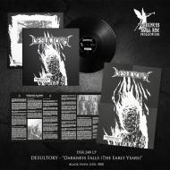 DESULTORY Darkness Falls (The Early Years) LP BLACK , PRE-ORDER [VINYL 12"]