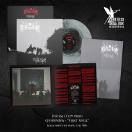 GEHENNA First Spell LP BLACK WHITE ICE (2nd pressing) , PRE-ORDER [VINYL 12"]