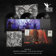 MASTER'S HAMMER Live Occult Rituals 3LP BLACK , PRE-ORDER [VINYL 12"]