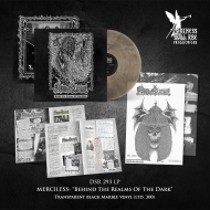 MERCILESS Behind The Realms Of The Dark LP TRANSPARENT BLACK MARBLE , PRE-ORDER [VINYL 12"]