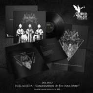 HELL MILITIA Canonisation Of The Foul Spirit LP BLACK , PRE-ORDER [VINYL 12"]