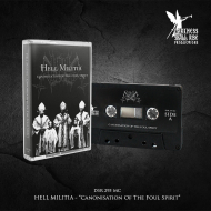 HELL MILITIA Canonisation Of The Foul Spirit TAPE , PRE-ORDER [MC]