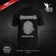OSSUARY Cremation Ritual SHIRT SIZE S , PRE-ORDER
