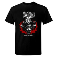 DESTROYER 666 Wolves and Flames SHIRT SIZE XL