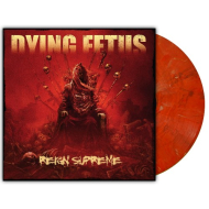DYING FETUS Reign Supreme LP COPPER RUBY SHIMMER [VINYL 12"]