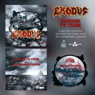 EXODUS Shudder To Think LP SHAPED PICTURE DISC [VINYL 12"]