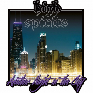 HIGH SPIRITS Another Night in the City PICTURE SHAPE [VINYL 12'']