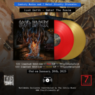 ICED EARTH Enter the Realm – Red Vinyl in Luxurious Triple Gatefold , PRE-ORDER [VINYL 12"]