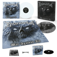 IMMORTAL War Against All  FANBOX LP WHITE + CD [VINYL 12"]