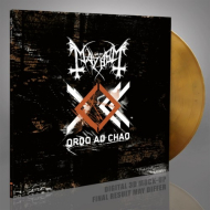 MAYHEM Ordo Ad Chao LP GOLD ORANGE BLACK MARBLED [VINYL 12"]