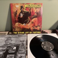 NECROPHAGIA The Divine Art of Torture LP BLACK [VINYL 12"]