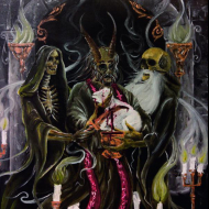 SACRIFICIUM CARMEN, SARKRISTA, MALUM Trinity Of Luciferian Illumination (BLACK) [VINYL 12"]