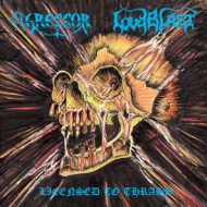AGRESSOR / LOUDBLAST Licensed to thrash DIGIPACK  9 bonus tracks [CD]