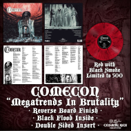 COMECON Megatrends In Brutality LP RED SMOKE [VINYL 12"]