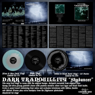 DARK TRANQUILLITY Skydancer LP SILVER BLUE SWIRL , PRE-ORDER [VINYL 12']