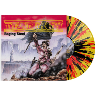 DEATHROW Raging Steel LP SPLATTER , PRE-ORDER [VINYL 12"]