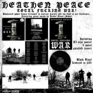 HEATHEN PEACE Total Fucking War LP BLACK , PRE-ORDER [VINYL 12"]