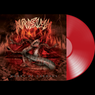 KRISIUN Works Of Carnage LP RED [VINYL 12"]