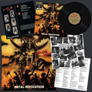 LIVING DEATH Metal Revolution BLACK [VINYL 12"]