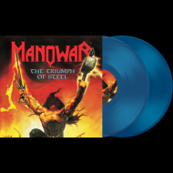 MANOWAR The Triumph Of Steel 2LP BLUE [VINYL 12"]