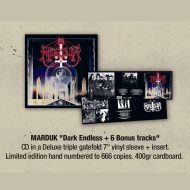 MARDUK Dark Endless DELUXE TRIPLE GATEFOLD 7" vinyl sleeve [CD]