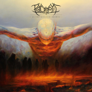 PSYCROPTIC As the Kingdom Drowns LP ORANGE WITH BLACK SPLATTER [VINYL 12"]