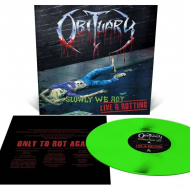 OBITUARY Slowly We Rot - Live And Rotting LP GREEN [VINYL 12'']