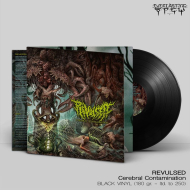 REVULSED Cerebral Contamination LP BLACK , PRE-ORDER [VINYL 12"]