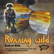 RUNNING WILD Lead or Gold PICTURE SHAPE [VINYL 12"]