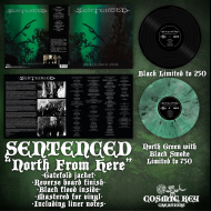 SENTENCED North From Here LP BLACK , PRE-ORDER [VINYL 12"]