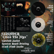 SINISTER Cross The Styx LP BLACK [VINYL 12"]