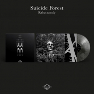 SUICIDE FOREST Reluctantly LP , SILVER BLACK GALAXY [VINYL 12"]