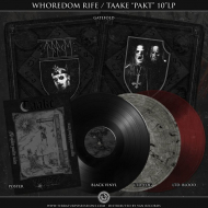 TAAKE / WHOREDOM RIFE Pakt LP , BLACK [VINYL 10"]