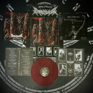 TEMPLE NIGHTSIDE Pillars of Damnation LP OXBLOOD / BLACK MARBLED[VINYL 12"]