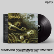 VATICINAL RITES Cascading Memories Of Immortality LP BLACK , PRE-ORDER [VINYL 12"]