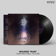 WOUNDS Ruin LP BLACK , PRE-ORDER [VINYL 12"]