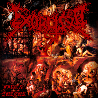 EXORCISED Fire & Sulfur LP BLACK [VINYL 12"]