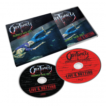 OBITUARY Slowly We Rot - Live and Rotting Blu-ray/CD [CD]