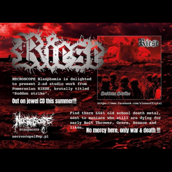 RIESE Sudden Strike [CD]