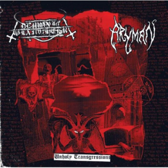 DEMONIC SLAUGHTER / ARYMAN Unholy Transgressions [CD]