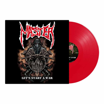MASTER Let's Start A War LP RED , PRE-ORDER [VINYL 12"]