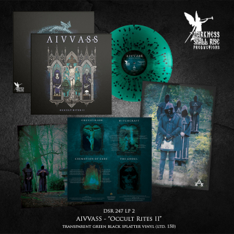 AIVVASS Occult Rites II LP SPLATTER , PRE-ORDER [VINYL 12"]