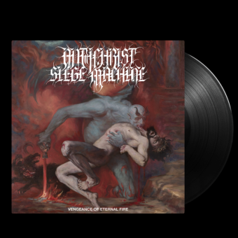 ANTICHRIST SIEGE MACHINE Vengeance Of Eternal Fire LP TRANSPARENT BLACK ICE [VINYL 12"]