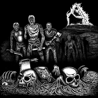 AXESLAUGHTER New Darkness Rises 7"ep (BLACK) [VINYL 7"]