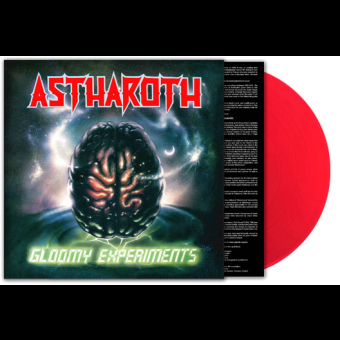 ASTHAROTH Gloomy Experiments LP RED , PRE-ORDER [VINYL 12"]